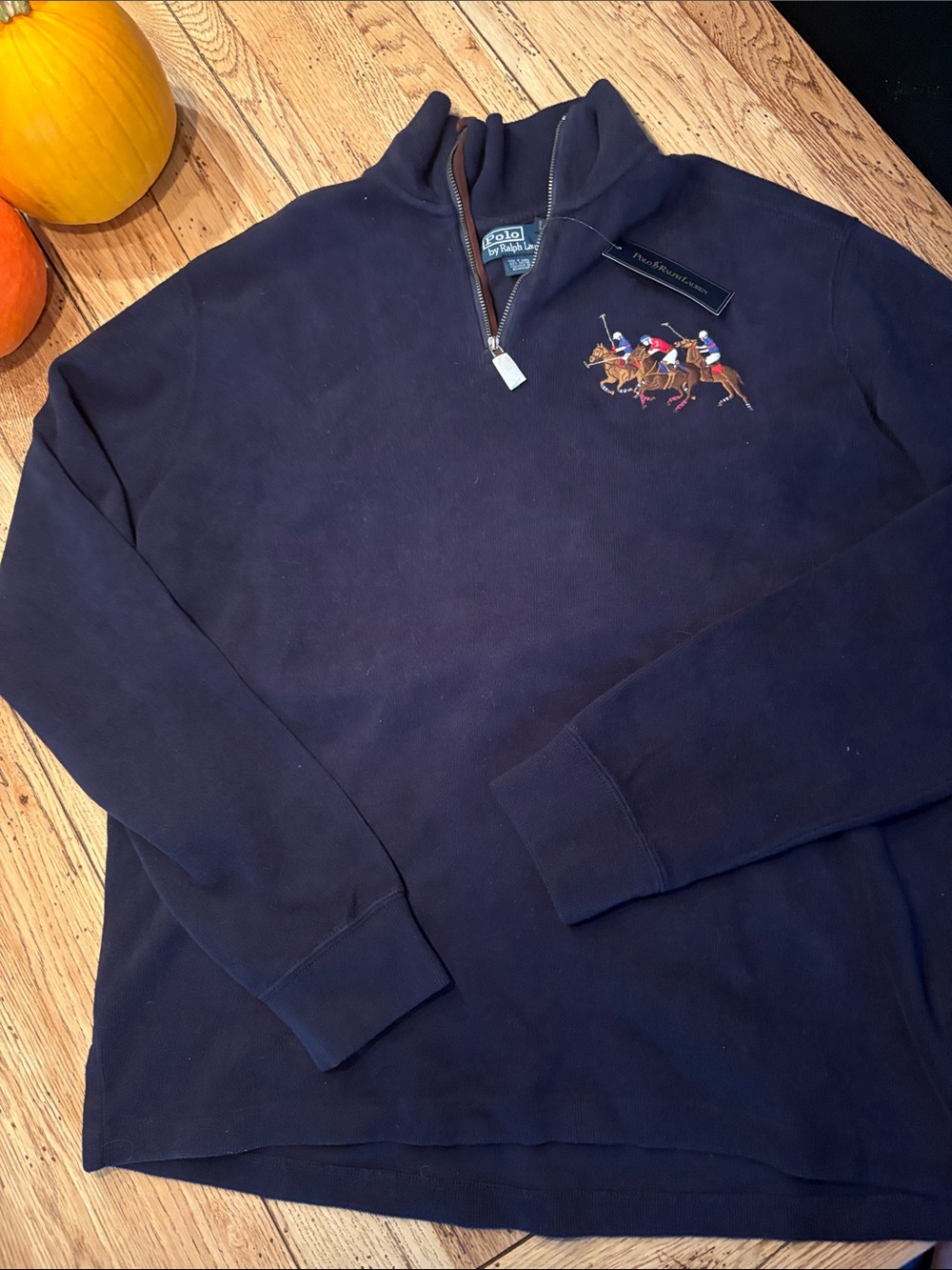 NWT Polo Ralph Lauren. Quarter Zip. Large